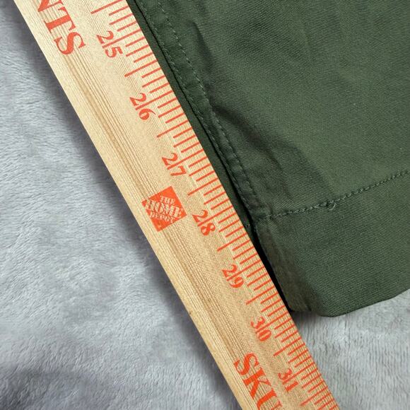 Slim-Sation Traveler Ponte Cropped Pants Olive Green Women’s Size 18W - Picture 7 of 9